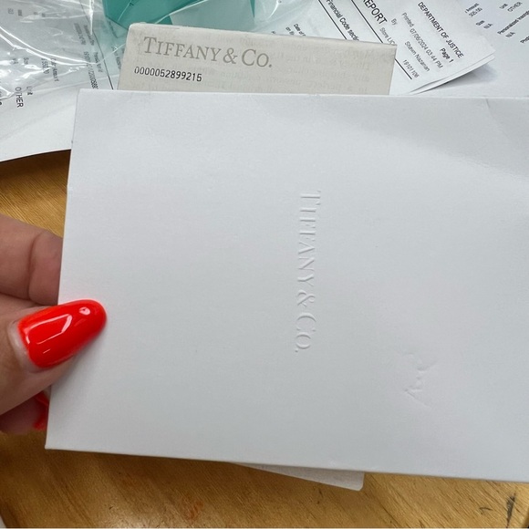 Tiffany & Co. Wedding Band Ring Rose Gold 18k - Picture 8 of 8